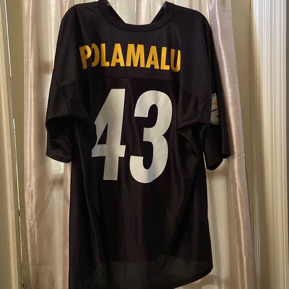 Vintage Troy Polamalu Steelers jersey